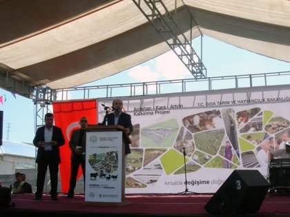Ardahan-Kars-Artvin Kalkınma Projesi, Ardahan Hayvan Pazarı Temel Atma Töreni Organizasyonu, 2013 ARDAHAN